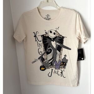 The Nightmare Before Christmas King Jack Skellington Boys T-Shirt 10/12 #2